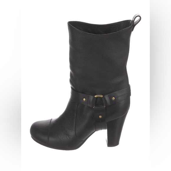 Chloe Moto Boots  SZ 8.5 - Picture 1 of 12